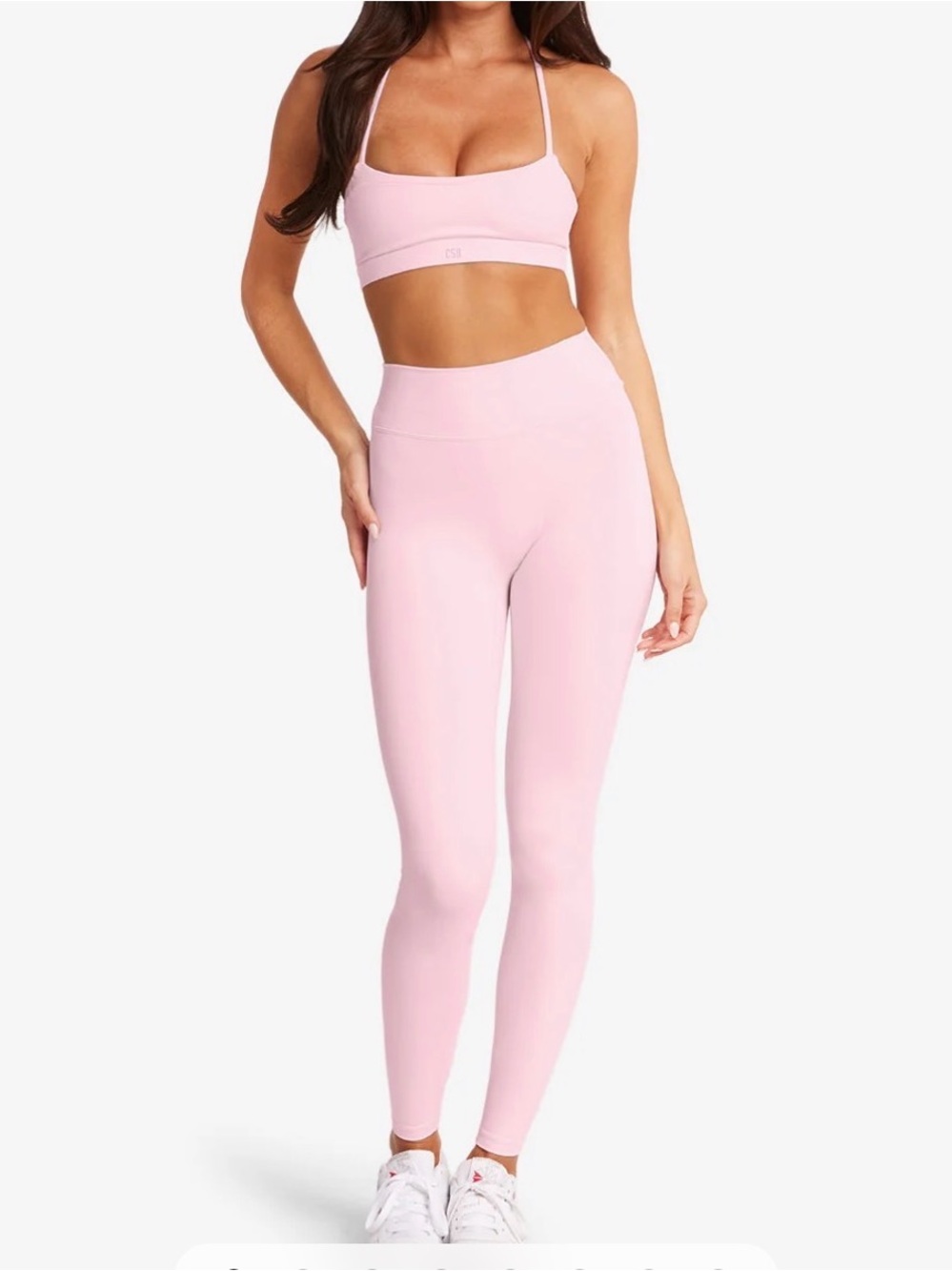 CSB Form Invisible Scrunch Leggings, blossom, M